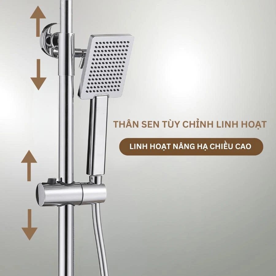 Thân sen điều chỉnh linh hoạt