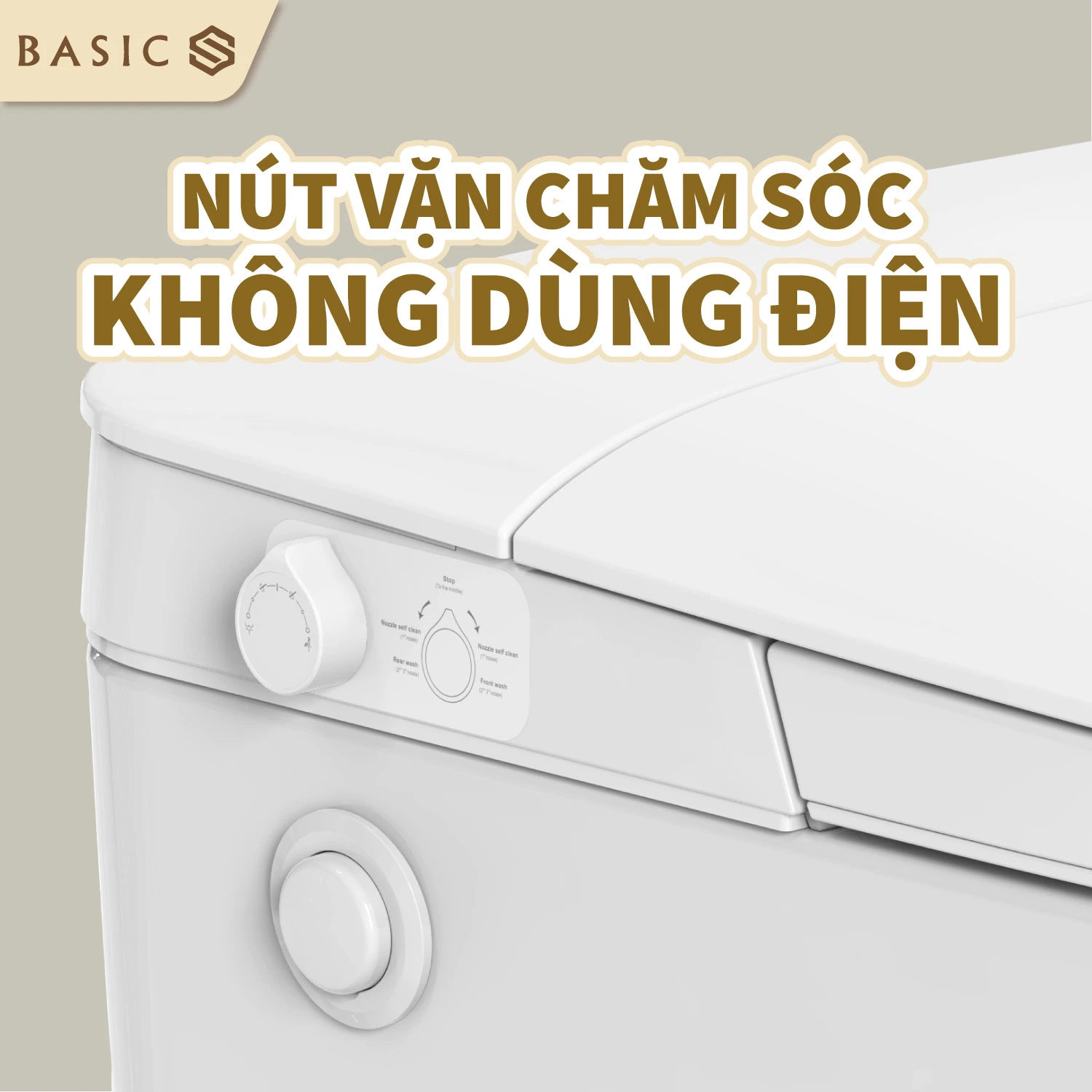 Nút vặn không dùng điện
