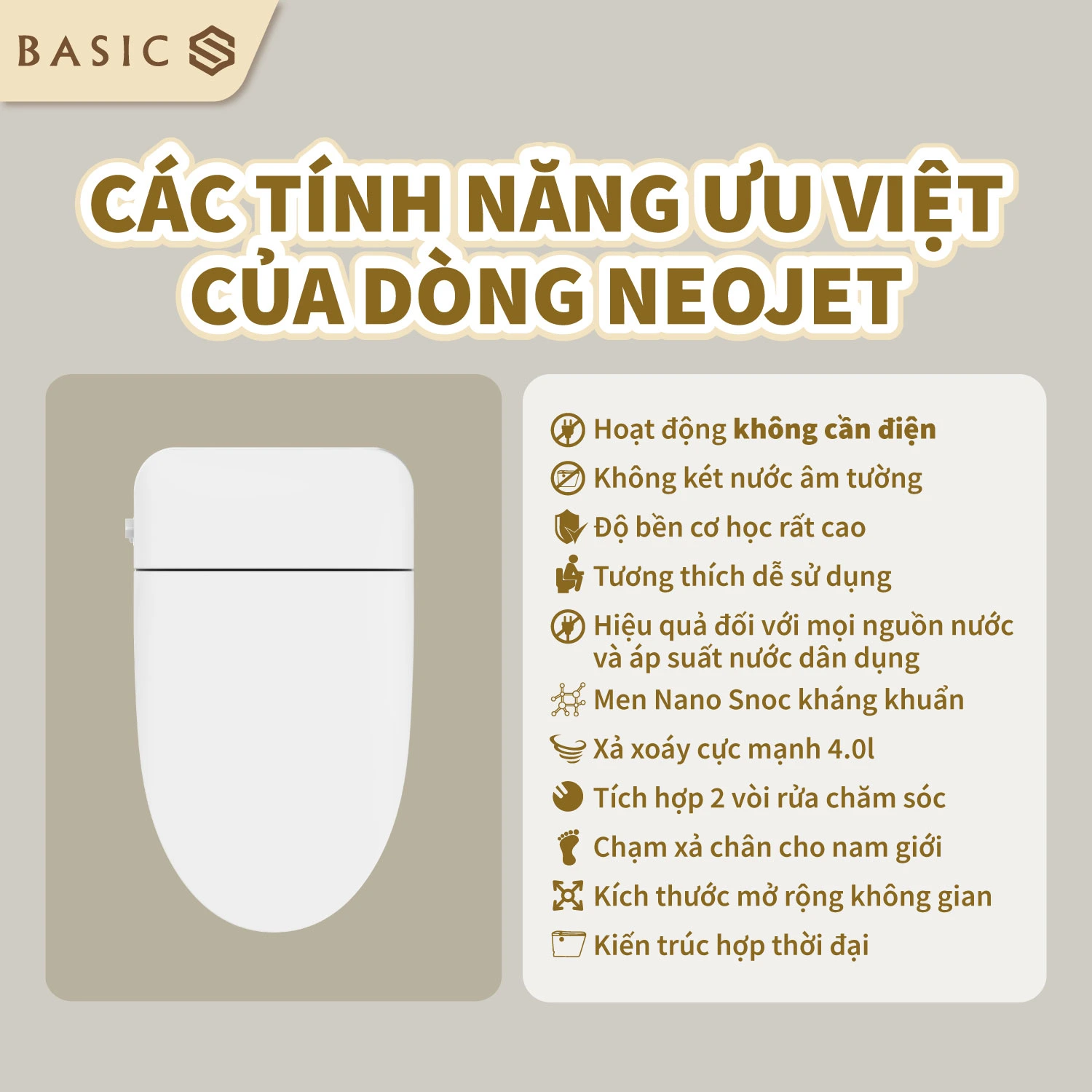 Tính năng ưu việt