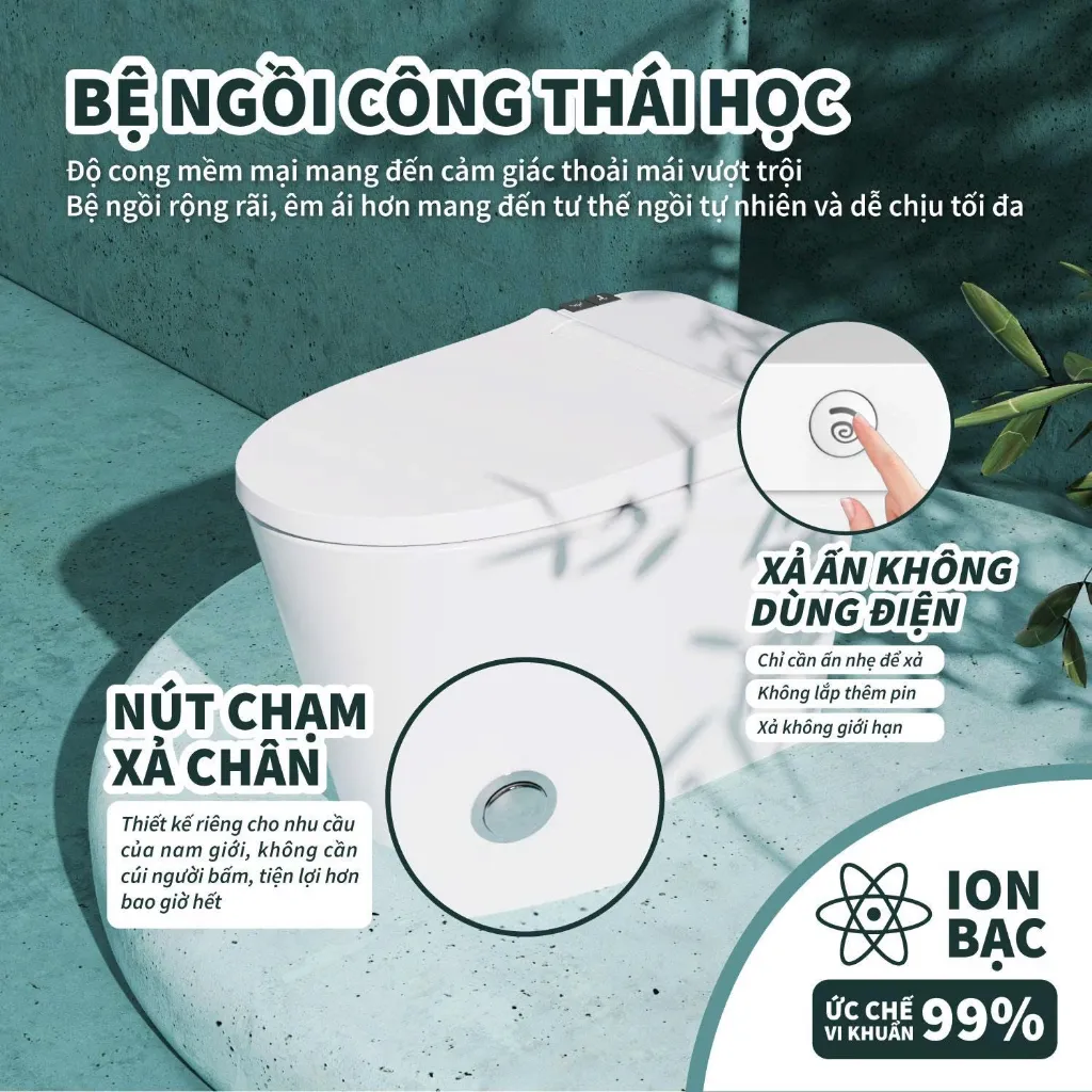 Bồn cầu NEOJET NEO-100 không két nước 